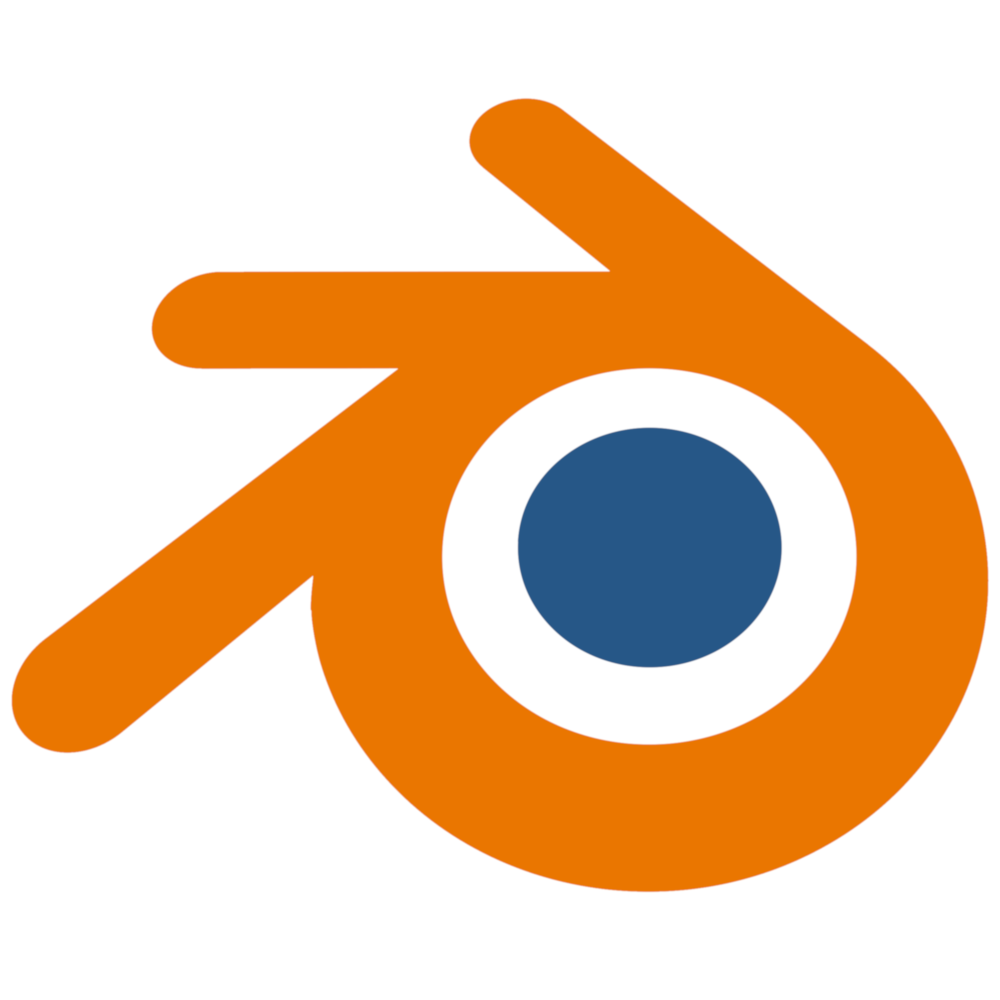 Het originele Blender logo-afbeeldingsbestand