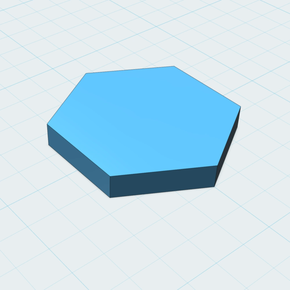 The complete extruded hexagon